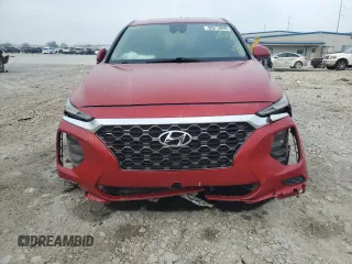 2019 Hyundai Santa Fe SE with VIN 5NMS23AD2KH108256, listed as a Copart auction lot 50613895 with 0 mi miles and Salvage Title. Bid and sale history available at carsss.com. Image 5.
