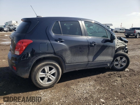 2022 Chevrolet Trax LS with VIN KL7CJNSM9NB503252, listed as a Copart auction lot 44749785 with 20,015 mi miles and Salvage Title. Bid and sale history available at carsss.com. Image 3.