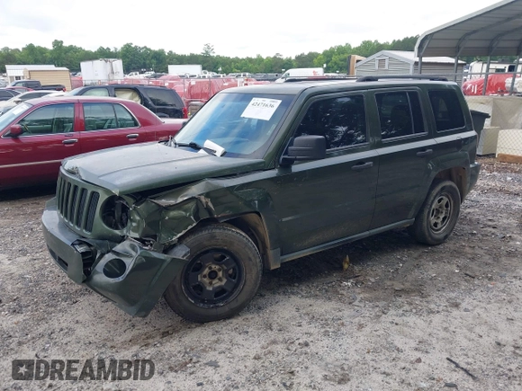 2008 Jeep Patriot Sport with VIN 1J8FT28W28D713825, listed as a IAAI auction lot 42471636 with 227,898 mi miles and . Bid and sale history available at DreamBid. Image 17.