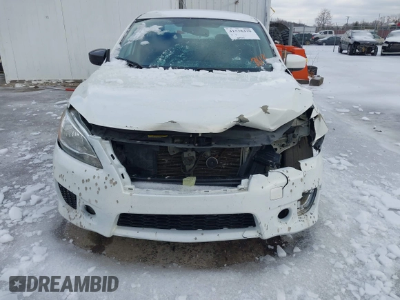 2013 Nissan Sentra FE+ S with VIN 3N1AB7AP3DL607413, listed as a IAAI auction lot 41538420 with 140,783 mi miles and . Bid and sale history available at DreamBid. Image 6.