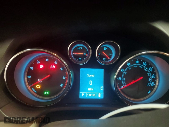 2011 Buick Regal CXL RL5 with VIN W04GT5GC4B1013425, listed as a Copart auction lot 81130654 with 134,166 mi miles and Salvage Title. Bid and sale history available at DreamBid. Image 9.