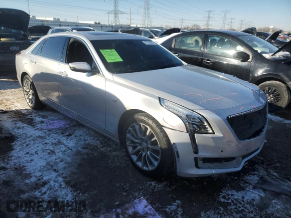2018 Cadillac CT6 Luxury AWD with VIN 1G6KD5RS9JU102294, listed as a Copart auction lot 46120925 with 114,990 mi miles and Salvage Title. Bid and sale history available at carsss.com. Image 4.