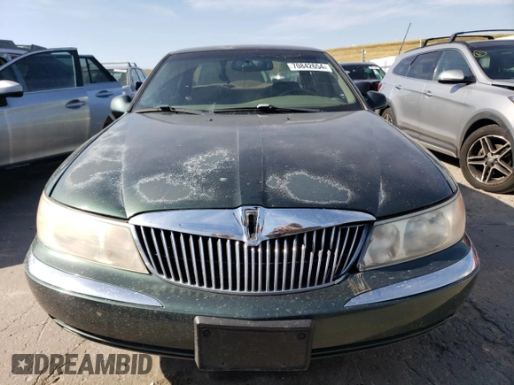 1998 Lincoln Continental with VIN 1LNFM97V8WY707809, listed as a Copart auction lot 70842654 with 175,066 mi miles and Salvage Title. Bid and sale history available at carsss.com. Image 5.