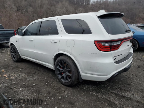 2021 Dodge Durango SRT Hellcat with VIN 1C4SDJH91MC643550, listed as a Copart auction lot 40471144 with Not provided miles and Non repairable. Bid and sale history available at DreamBid. Image 2.