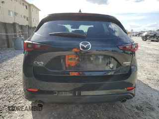 2022 Mazda CX-5 2.5 Turbo with VIN JM3KFBAY8N0619340, listed as a Copart auction lot 46217955 with 13,604 mi miles and Salvage Title. Bid and sale history available at carsss.com. Image 6.