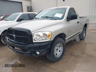 2008 Dodge 1500 ST with VIN 1D7HA16K58J241840, listed as a IAAI auction lot 41428791 with Not Provided miles and . Bid and sale history available at DreamBid. Image 2.