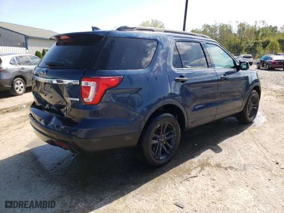 2017 Ford Explorer with VIN 1FM5K7BHXHGE10041, listed as a Copart auction lot 74547204 with 124,905 mi miles and Salvage Title. Bid and sale history available at carsss.com. Image 3.