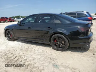 2018 Audi S4 Prestige with VIN WAUC4AF43JA142305, listed as a Copart auction lot 65194924 with 69,485 mi miles and Non Repairable. Bid and sale history available at carsss.com. Image 2.
