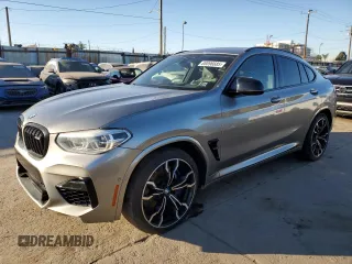 2020 BMW X4 M Competition z VIN 5YMUJ0C02L9C47802, wystawiony jako Copart lot #88896685 z przebiegiem Nie podano mil oraz Szkody całkowita. Historia ofert i sprzedaży dostępna na DreamBid. Obrazek 1.