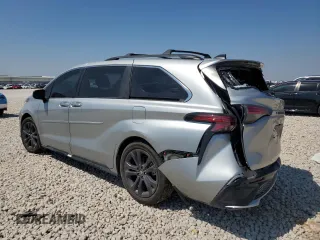 2024 Toyota Sienna XSE with VIN 5TDXRKEC0RS205640, listed as a Copart auction lot 49013925 with 4,340 mi miles and Salvage Title. Bid and sale history available at carsss.com. Image 2.