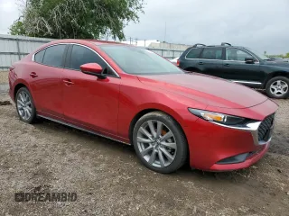 2022 Mazda 3 Select with VIN 3MZBPABL3NM309805, listed as a Copart auction lot 53811415 with 24,355 mi miles and Salvage title. Bid and sale history available at DreamBid. Image 4.