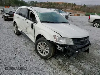2017 Dodge Journey SXT with VIN 3C4PDCBB8HT566232, listed as a Copart auction lot 44780815 with 87,145 mi miles and Salvage Title. Bid and sale history available at DreamBid. Image 12.