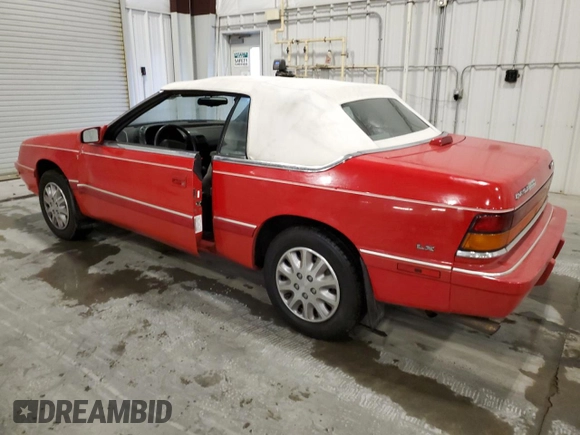 1995 Chrysler LeBaron z VIN 1C3EU4532SF539115, wystawiony jako Copart lot #85013184 z przebiegiem 109 165 mil mil oraz Szkody całkowita. Historia ofert i sprzedaży dostępna na DreamBid. Obrazek 2.