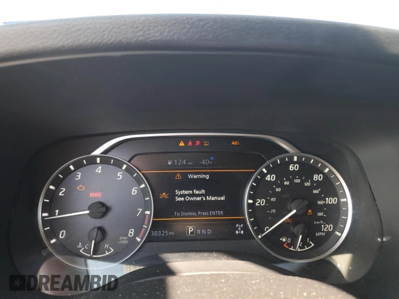 2024 Nissan Frontier S with VIN 1N6ED1EK8RN622935, listed as a Copart auction lot 44300905 with 30,325 mi miles and Salvage title. Bid and sale history available at DreamBid. Image 9.