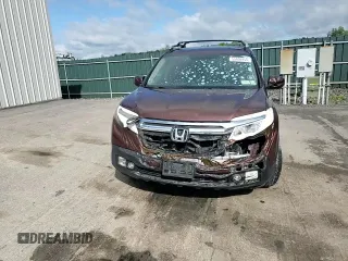 2019 Honda Ridgeline RTL with VIN 5FPYK3F5XKB038414, listed as a Copart auction lot 55408955 with Not provided miles and Salvage title. Bid and sale history available at DreamBid. Image 13.