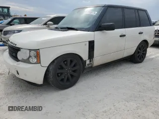 2009 Land Rover Range Rover HSE z VIN SALMF15439A299906, wystawiony jako Copart lot #77558174 z przebiegiem Nie podano mil oraz Szkoda całkowita • Salvage title. Historia ofert i sprzedaży dostępna na DreamBid. Obrazek 1.