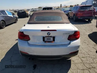 2018 BMW 2 Series 230i with VIN WBA2M7C54JVD51463, listed as a Copart auction lot 72226964 with 24,053 mi miles and Salvage Title. Bid and sale history available at carsss.com. Image 6.