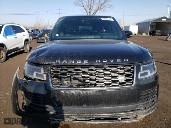 2019 Land Rover Range Rover with VIN SALGS2RE6KA520485, listed as a Copart auction lot 52770925 with 94,076 mi miles and Salvage title. Bid and sale history available at DreamBid. Image 5.