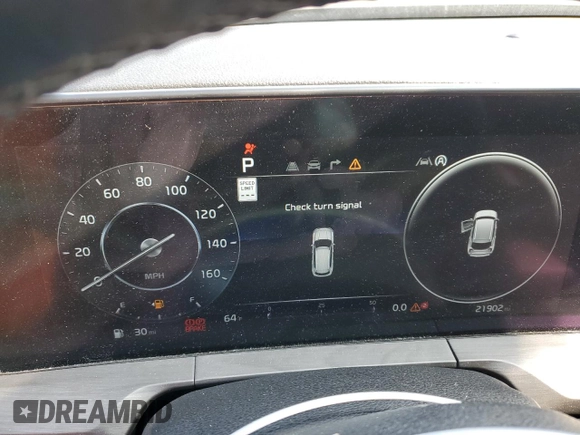 2024 Kia Telluride SX Prestige X-Pro with VIN 5XYP5DGC3RG443483, listed as a Copart auction lot 58978175 with 21,902 mi miles and Salvage title. Bid and sale history available at DreamBid. Image 9.