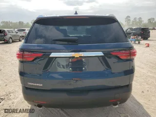 2022 Chevrolet Traverse LS with VIN 1GNERFKW7NJ169151, listed as a Copart auction lot 53361845 with 45,178 mi miles and Salvage Title. Bid and sale history available at carsss.com. Image 6.