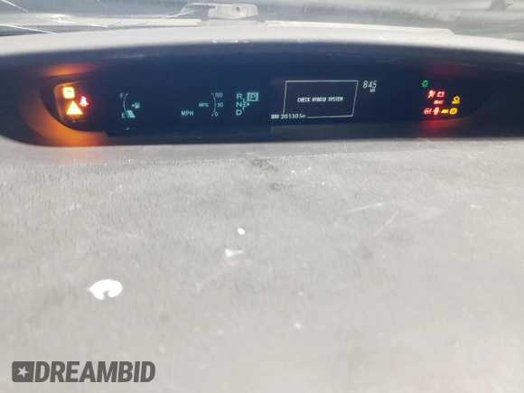 2011 Toyota Prius I z VIN JTDKN3DU3B0302992, wystawiony jako Copart lot #55957085 z przebiegiem 201 305 mil mil oraz Szkoda całkowita • Salvage title. Historia ofert i sprzedaży dostępna na DreamBid. Obrazek 9.