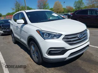 2017 Hyundai Santa Fe 2.4L with VIN 5XYZTDLB3HG408629, listed as a IAAI auction lot 42055818 with 167,102 mi miles and . Bid and sale history available at DreamBid. Image 1.