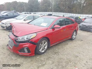 2019 Hyundai Sonata Sport with VIN 5NPE34AF7KH808312, listed as a IAAI auction lot 40815880 with 71,800 mi miles. Bid and sale history available at carsss.com. Image 2.