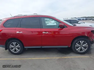2018 Nissan Pathfinder S with VIN 5N1DR2MM4JC664054, listed as a IAAI auction lot 41608857 with 80,195 mi miles. Bid and sale history available at carsss.com. Image 14.