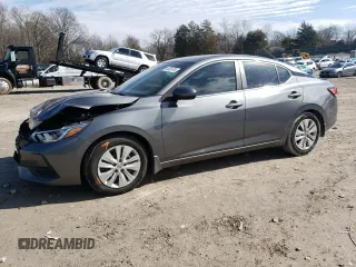2020 Nissan Sentra S z VIN 3N1AB8BV6LY274483, wystawiony jako Copart lot #45385745 z przebiegiem 65 857 mil mil oraz Szkoda całkowita • Salvage title. Historia ofert i sprzedaży dostępna na DreamBid. Obrazek 1.
