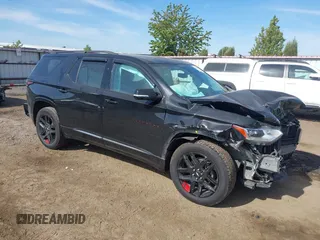 2019 Chevrolet Traverse Premier z VIN 1GNEVKKW5KJ159900, wystawiony jako IAAI lot #42235865 z przebiegiem 85 132 mil mil oraz . Historia ofert i sprzedaży dostępna na DreamBid. Obrazek 1.