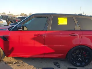 2021 Land Rover Range Rover Sport HST with VIN SALWS2RU3MA749552, listed as a IAAI auction lot 41119636 with 34,566 mi miles. Bid and sale history available at carsss.com. Image 14.