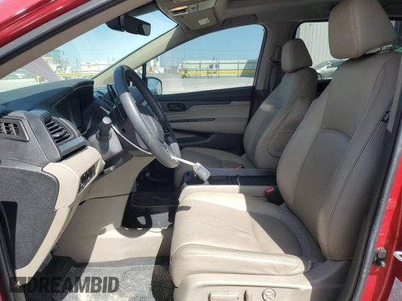 2023 Honda Odyssey EX-L with VIN 5FNRL6H62PB013130, listed as a Copart auction lot 48865155 with 45,152 mi miles and Salvage Title. Bid and sale history available at carsss.com. Image 7.