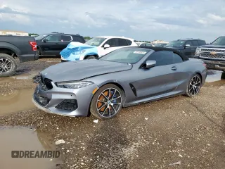 2022 BMW 8 Series with VIN WBAFY4C07NCH97004, listed as a Copart auction lot 59738555 with Not provided miles and Salvage title. Bid and sale history available at DreamBid. Image 1.