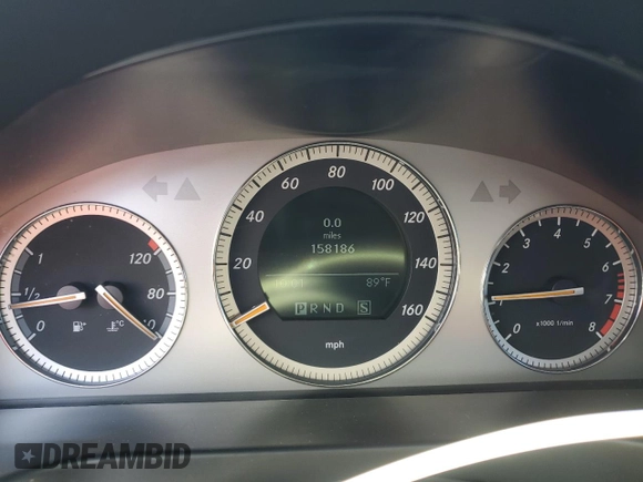 2008 Mercedes-Benz C 300 Sport with VIN WDDGF54X58R031520, listed as a Copart auction lot 61180625 with 158,186 mi miles and Salvage title. Bid and sale history available at DreamBid. Image 9.