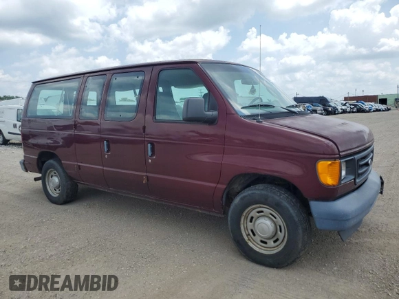 2005 Ford Econoline Passenger XL z VIN 1FMRE11W15HB11789, wystawiony jako Copart lot #64285275 z przebiegiem 148 953 mil mil oraz Czysty tytuł • Clean title. Historia ofert i sprzedaży dostępna na DreamBid. Obrazek 4.
