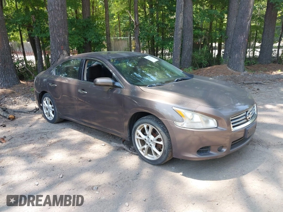 2012 Nissan Maxima S with VIN 1N4AA5AP1CC809218, listed as a IAAI auction lot 42577951 with 98,508 mi miles and . Bid and sale history available at DreamBid. Image 1.