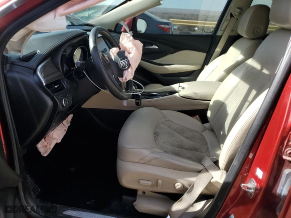 2020 Buick Envision Preferred with VIN LRBFXBSAXLD085156, listed as a Copart auction lot 85452504 with 54,613 mi miles and Salvage Title. Bid and sale history available at carsss.com. Image 7.
