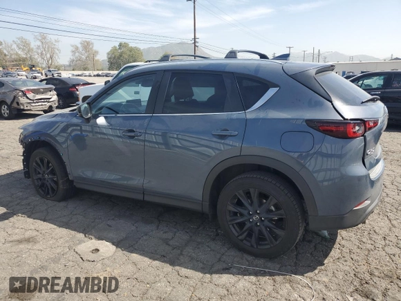 2024 Mazda CX-5 2.5 S Preferred Package with VIN JM3KFBCL4R0509473, listed as a Copart auction lot 50008305 with 9,551 mi miles and Salvage Title. Bid and sale history available at carsss.com. Image 2.