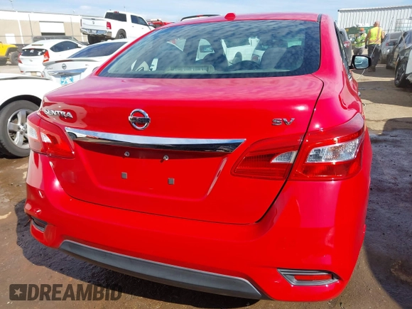 2017 Nissan Sentra S with VIN 3N1AB7APXHY304590, listed as a IAAI auction lot 41647599 with 86,294 mi miles and . Bid and sale history available at carsss.com. Image 16.