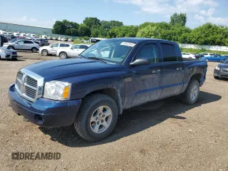 2007 Dodge Dakota SLT with VIN 1D7HW48P57S148398, listed as a Copart auction lot 63462845 with 98,523 mi miles and Clean title. Bid and sale history available at DreamBid. Image 1.