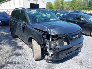 2024 Kia Telluride EX X-Line with VIN 5XYP3DGC9RG539740, listed as a IAAI auction lot 42330422 with 28,216 mi miles and . Bid and sale history available at DreamBid. Image 6.