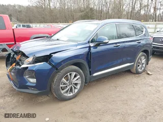 2020 Hyundai Santa Fe SEL with VIN 5NMS3CAD3LH280780, listed as a IAAI auction lot 41281130 with 79,466 mi miles. Bid and sale history available at carsss.com. Image 17.