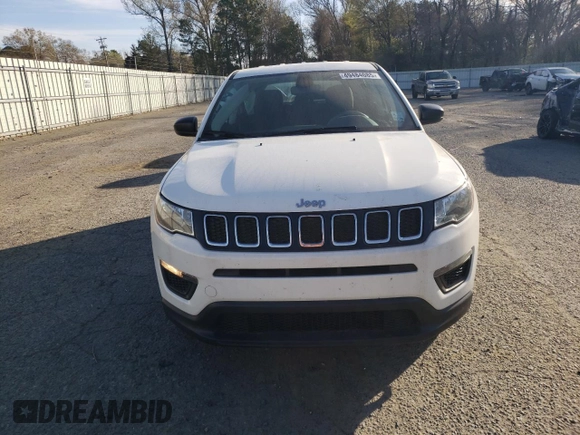 2021 Jeep Compass Sport z VIN 3C4NJCAB5MT556012, wystawiony jako Copart lot #49484085 z przebiegiem 64 972 mil mil oraz Szkoda całkowita • Salvage title. Historia ofert i sprzedaży dostępna na DreamBid. Obrazek 5.
