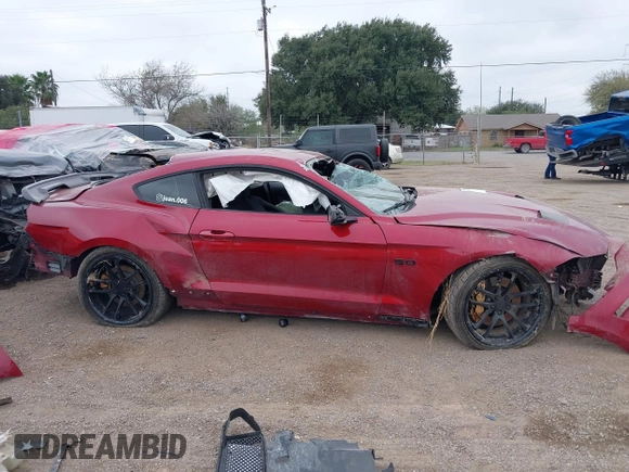2018 Ford Mustang GT with VIN 1FA6P8CF2J5171122, listed as a IAAI auction lot 41214704 with 95,972 mi miles and . Bid and sale history available at DreamBid. Image 14.