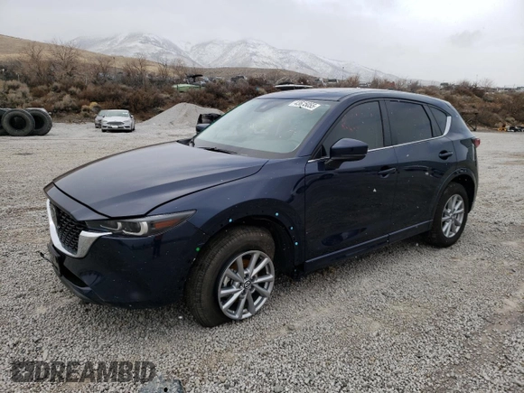 2024 Mazda CX-5 2.5 S Carbon Edition with VIN JM3KFBCL3R0412748, listed as a Copart auction lot 43615055 with 11,406 mi miles and Salvage Title. Bid and sale history available at carsss.com. Image 1.