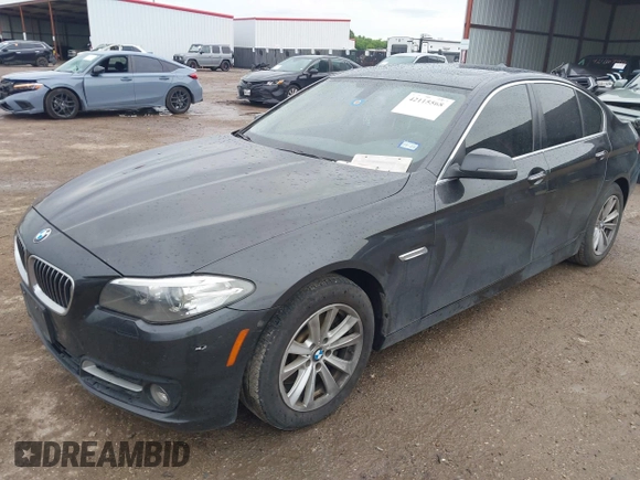 2015 BMW 5 Series 528i with VIN WBA5A5C5XFD524150, listed as a IAAI auction lot 42115568 with 133,145 mi miles and . Bid and sale history available at DreamBid. Image 2.