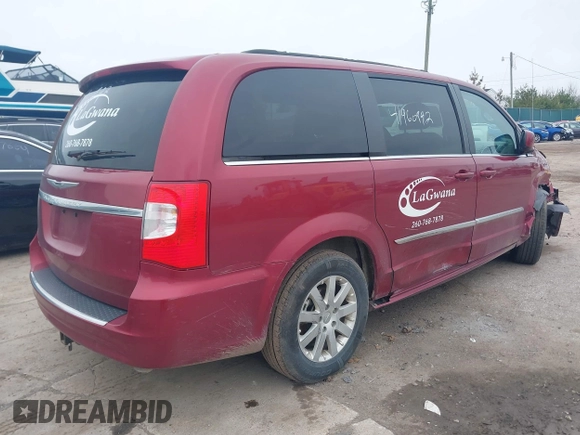 2014 Chrysler Town & Country Touring with VIN 2C4RC1BG0ER211128, listed as a IAAI auction lot 41960992 with 133,055 mi miles and . Bid and sale history available at DreamBid. Image 4.