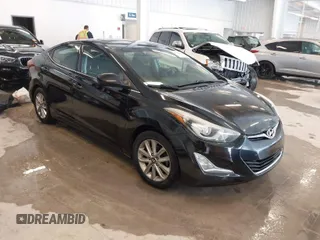 2015 Hyundai Elantra SE with VIN 5NPDH4AE4FH634354, listed as a IAAI auction lot 41596658 with 202,820 mi miles. Bid and sale history available at carsss.com. Image 1.