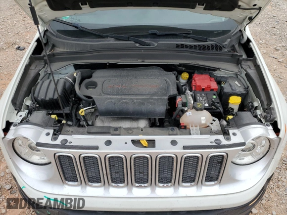 2018 Jeep Renegade Limited z VIN ZACCJBDB3JPH58380, wystawiony jako Copart lot #53603565 z przebiegiem 39 409 mil mil oraz Szkoda całkowita • Salvage title. Historia ofert i sprzedaży dostępna na DreamBid. Obrazek 12.