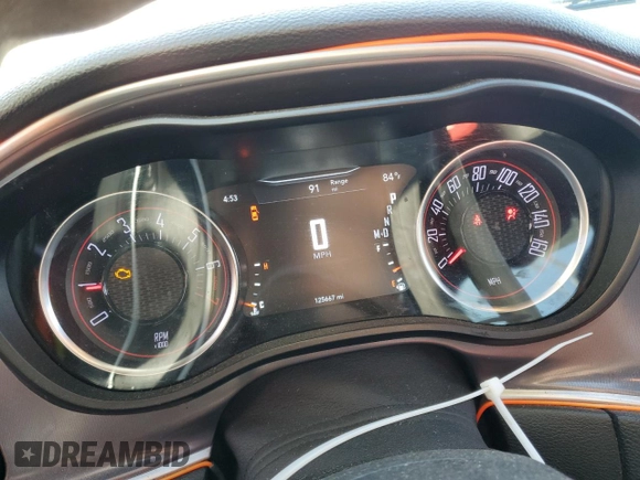 2019 Dodge Challenger SXT z VIN 2C3CDZAG2KH524724, wystawiony jako Copart lot #52202495 z przebiegiem 125 667 mil mil oraz Szkoda całkowita • Salvage title. Historia ofert i sprzedaży dostępna na DreamBid. Obrazek 9.